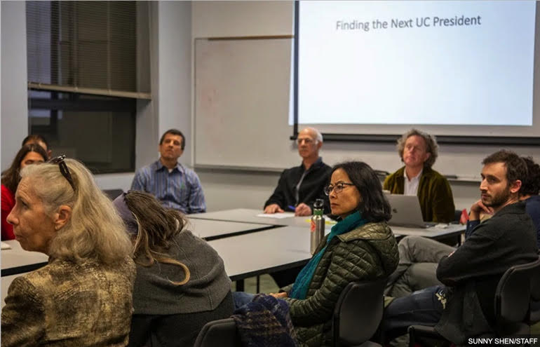 Town hall hosted at UC Berkeley to discuss search for next UC president